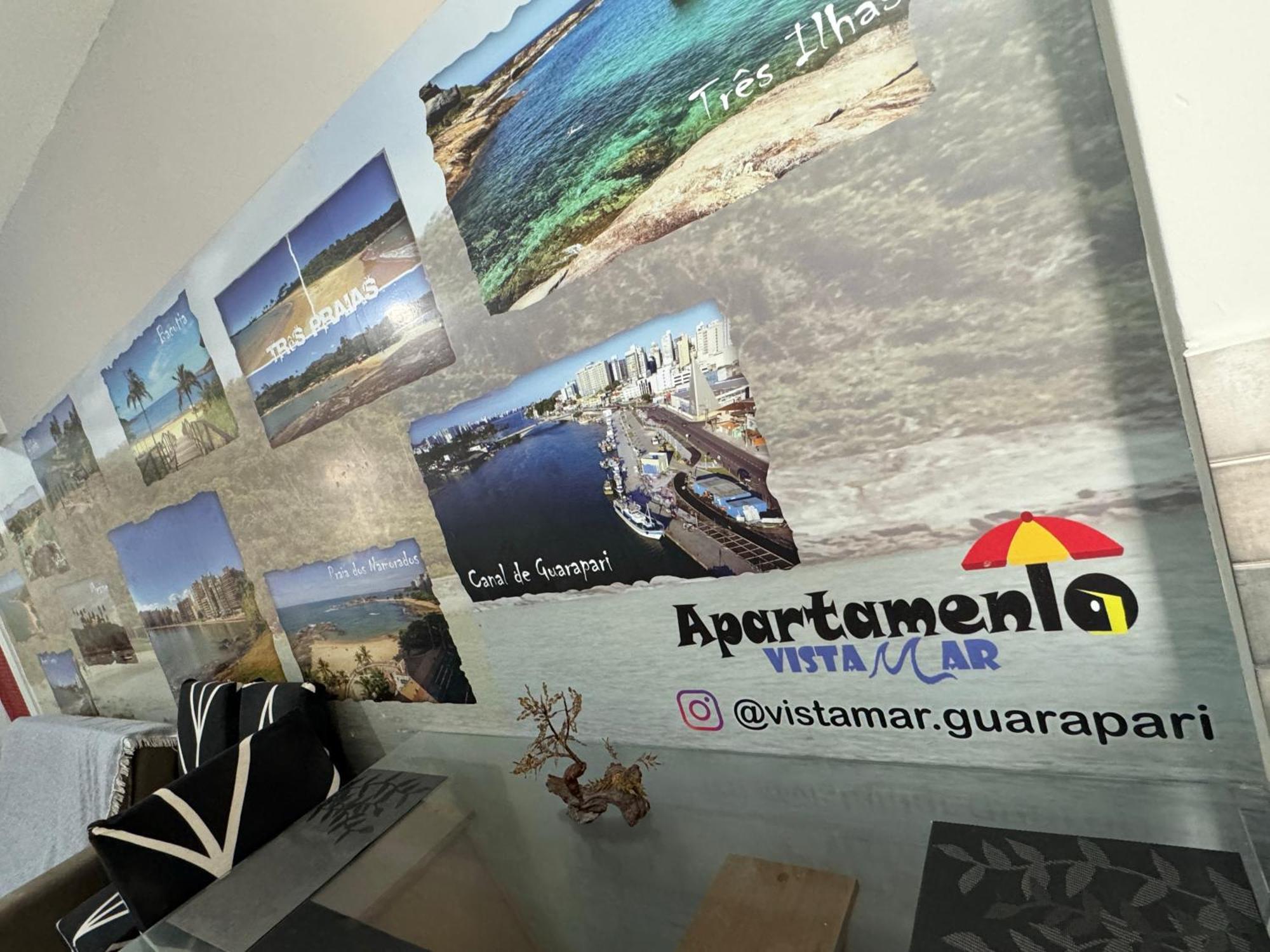 Apartamento Vista Mar 209 - 2 Quartos - Praia Do Morro - Predio Frente Mar - Varanda Com Vista Mar - Elevador - Atravessou A Avenida, Ja Esta Na Praia - Com Garagem - Internet กวาราปารี ภายนอก รูปภาพ
